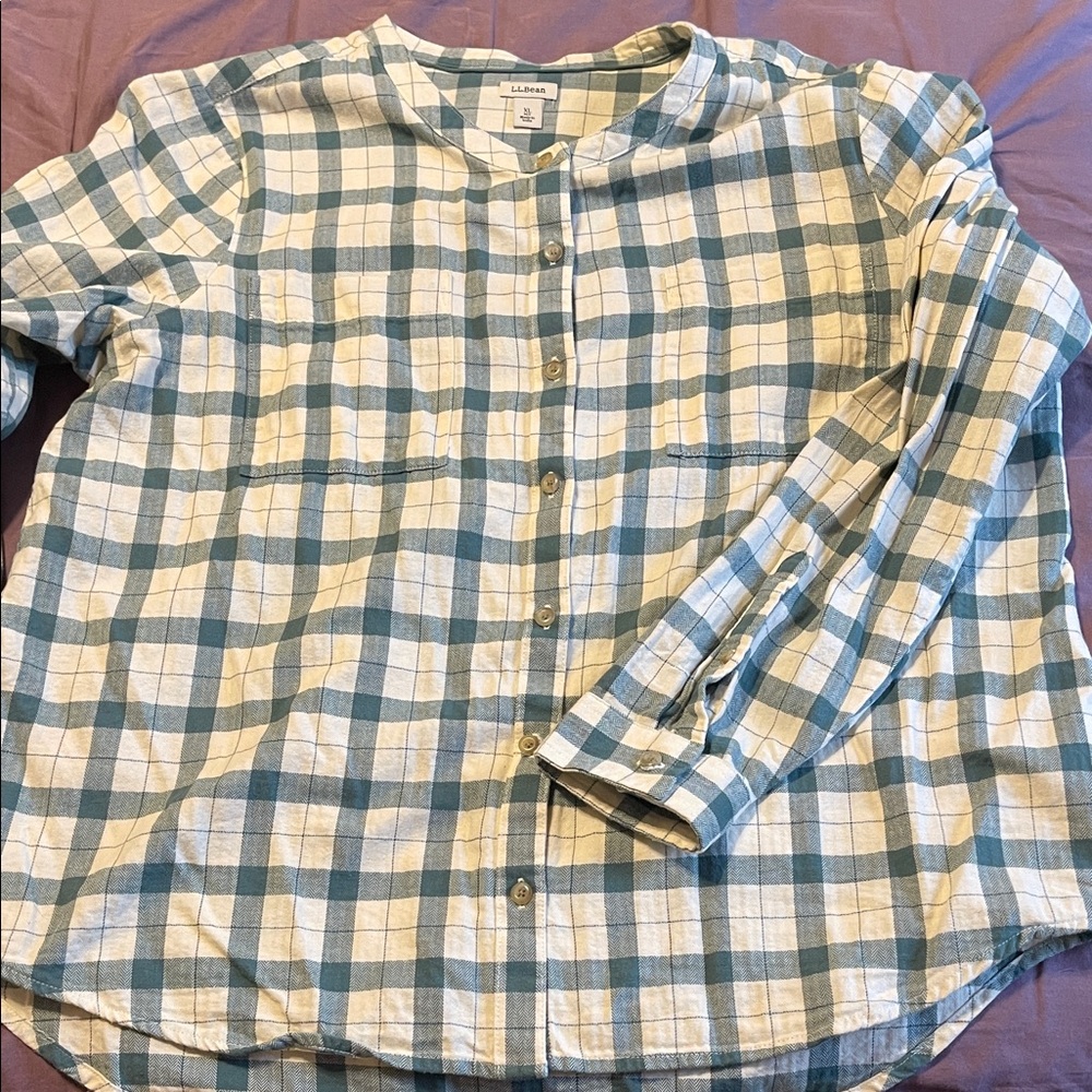 LL Bean Women’s button down shirt